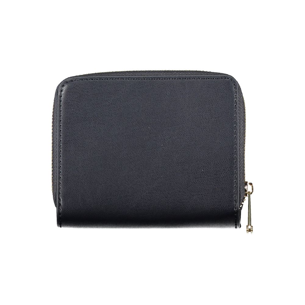 Tommy Hilfiger Sleek Blue Polyethylene Wallet - ClickThatClicks 