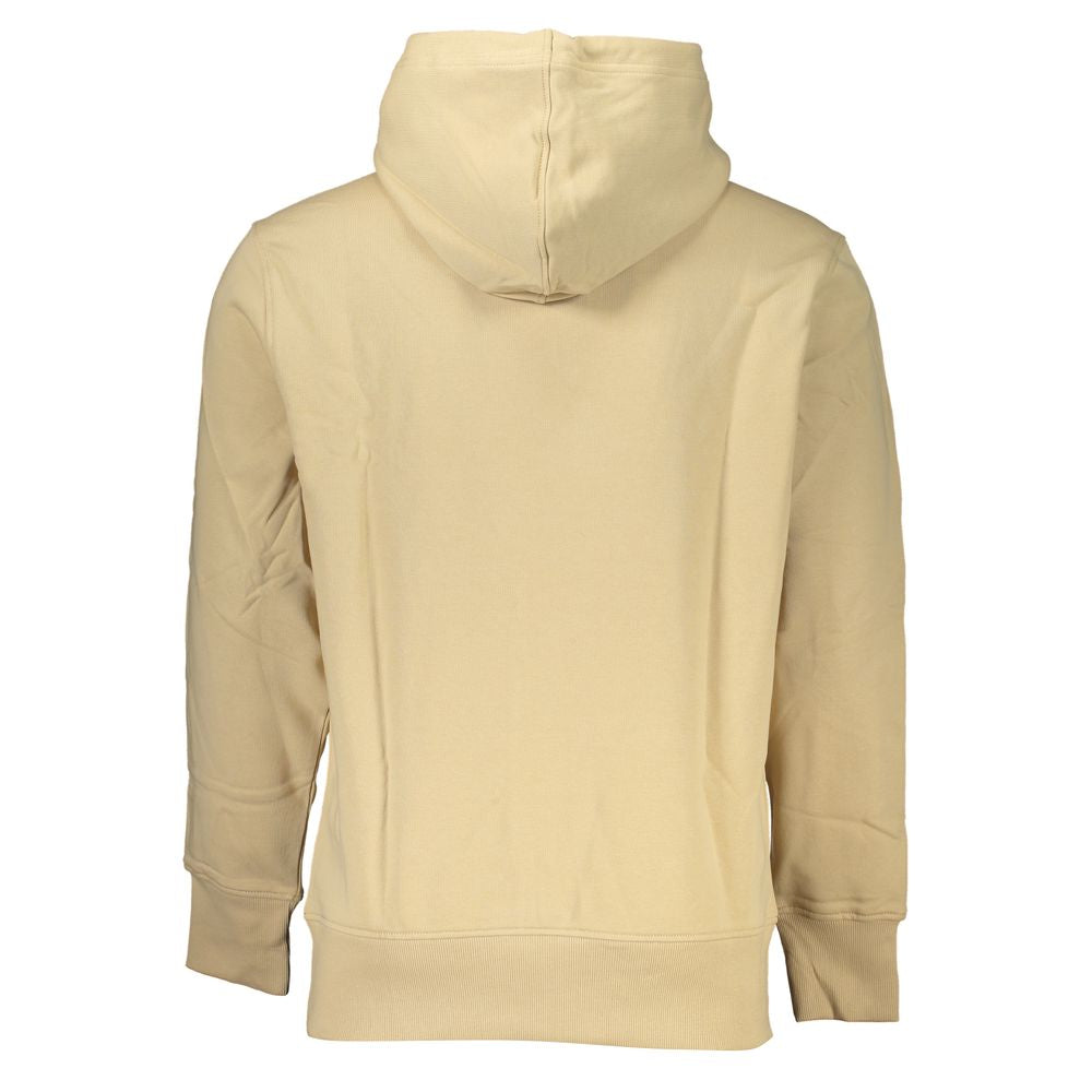 Calvin Klein Beige Cotton Men Sweater - ClickThatClicks 