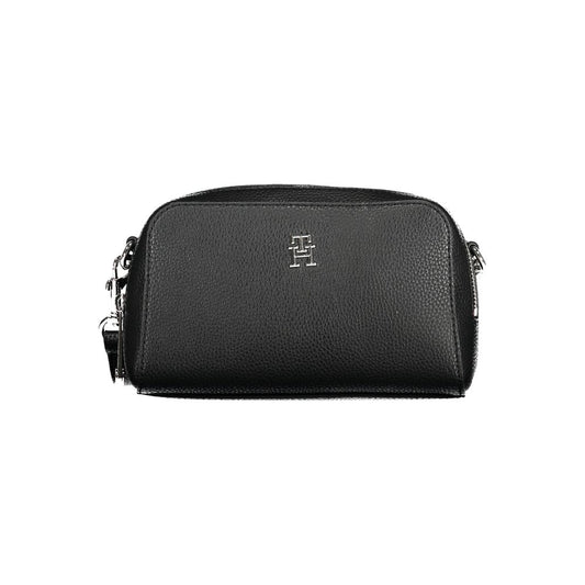 Tommy Hilfiger Nero Poliuretano Woman Shoulder Bag - ClickThatClicks 