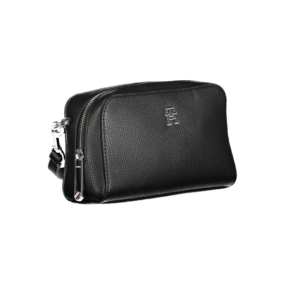 Tommy Hilfiger Nero Poliuretano Woman Shoulder Bag - ClickThatClicks 