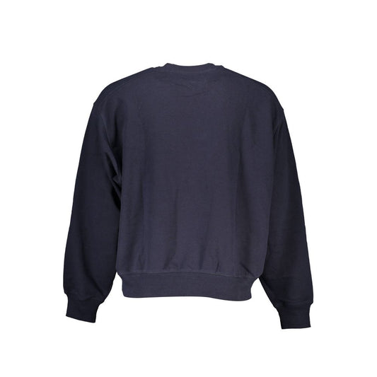 Tommy Hilfiger Blue Cotton Men Sweatshirt - ClickThatClicks 