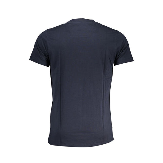 Cavalli Class Blu Cotton Mens T-Shirt - ClickThatClicks 