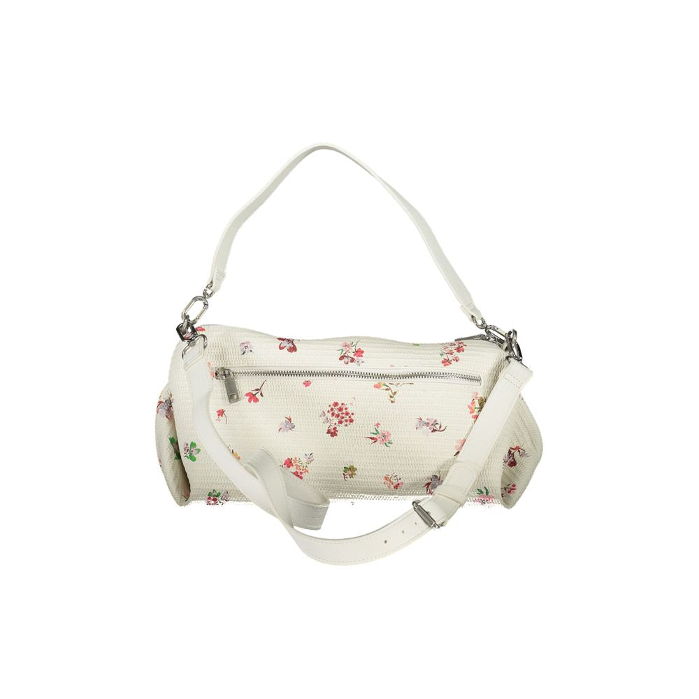 Desigual White Polyurethane Women Handbag - ClickThatClicks 