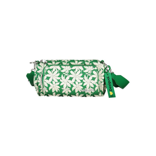 Desigual Verde Polyurethane Woman Shoulder Bag - ClickThatClicks 