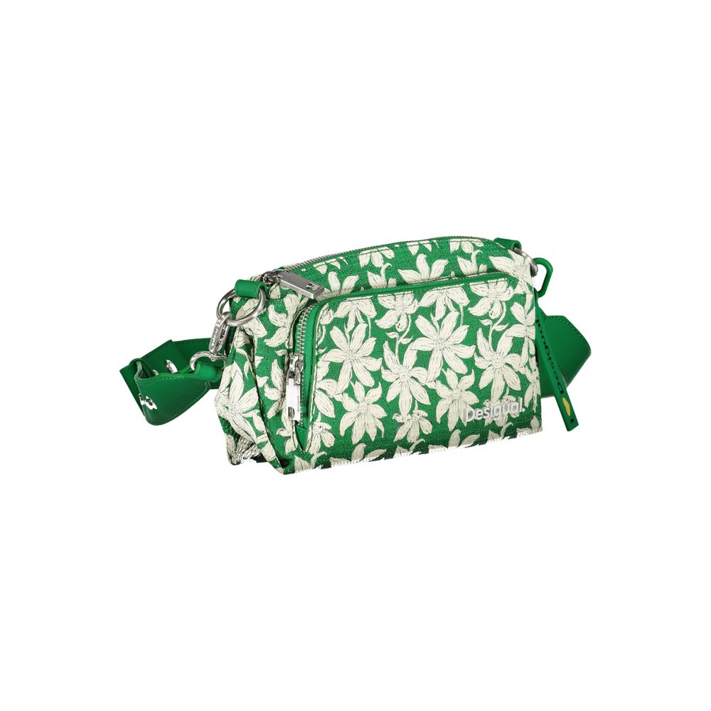 Desigual Verde Polyurethane Woman Shoulder Bag - ClickThatClicks 