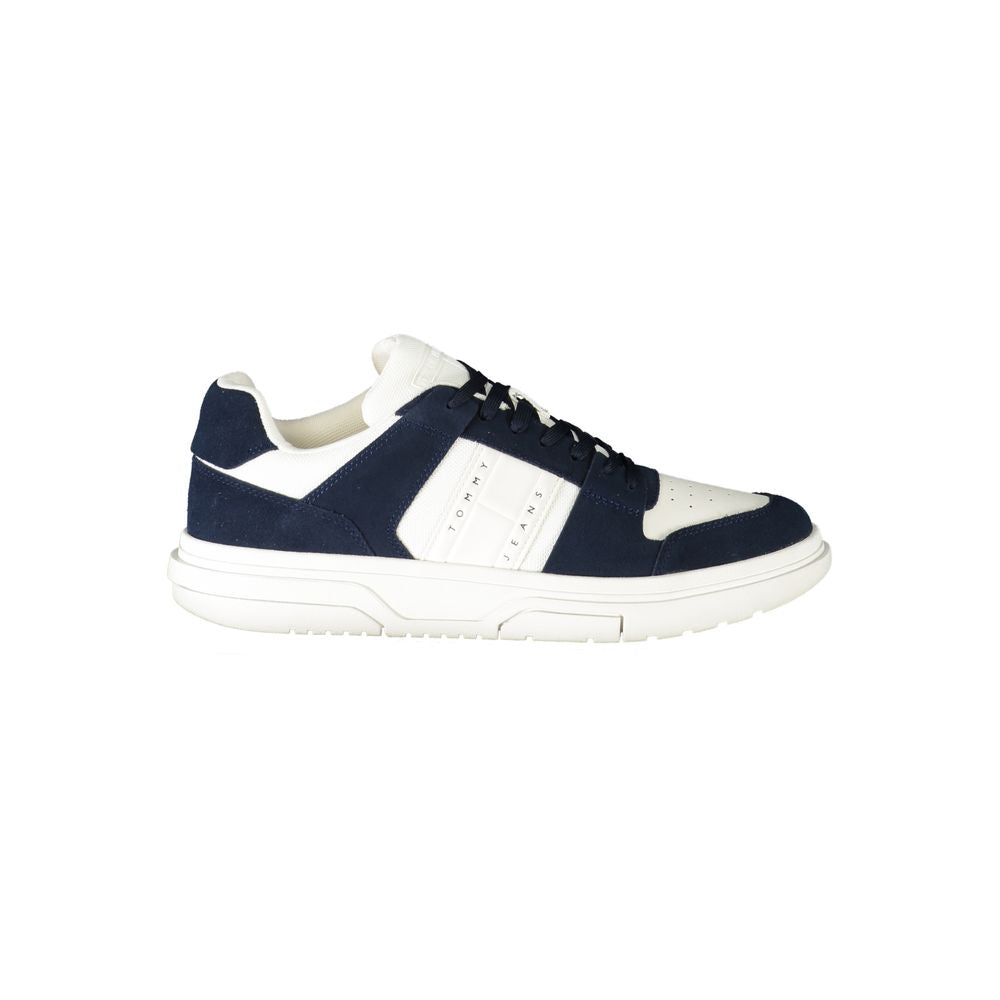 Tommy Hilfiger Blue Polyurethane Men Sneaker - ClickThatClicks 