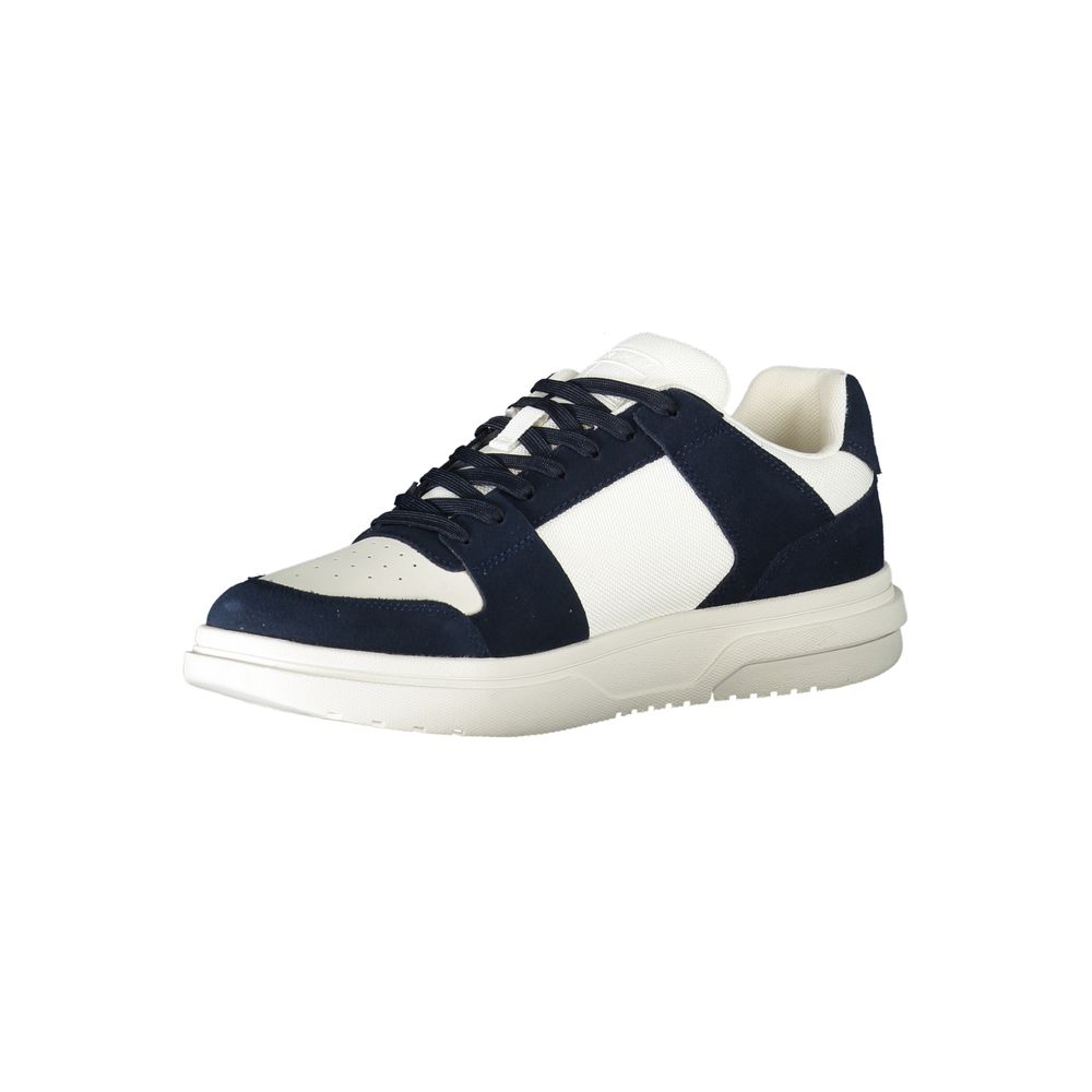 Tommy Hilfiger Blue Polyurethane Men Sneaker - ClickThatClicks 