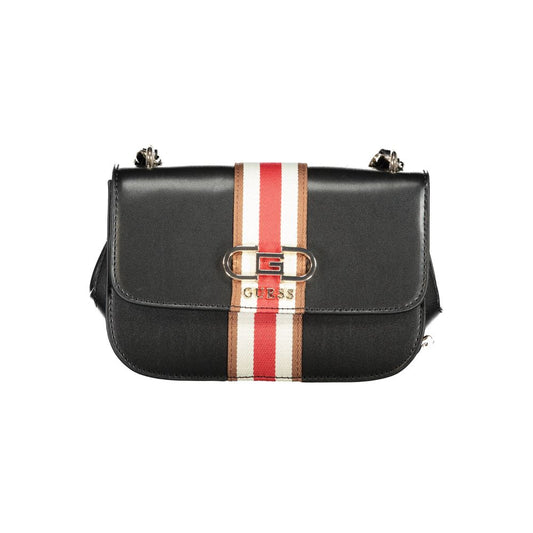 Guess Jeans Nero Poliuretano Women Handbag - ClickThatClicks 