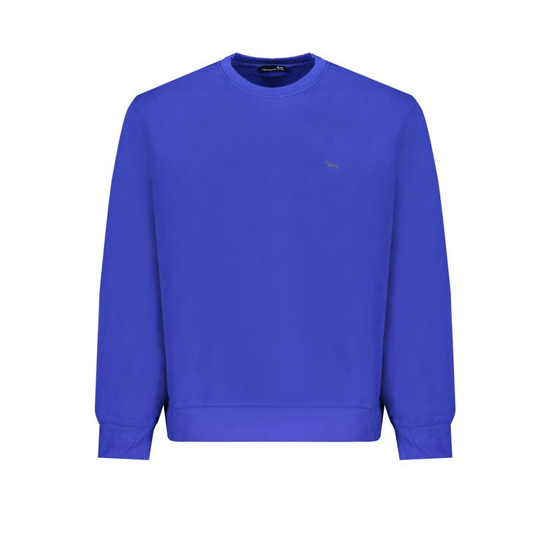 Harmont & Blaine Blue Cotton Men Sweater