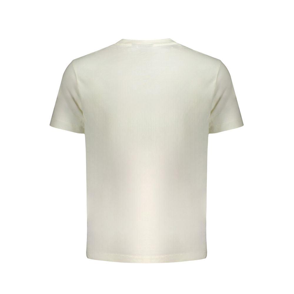 Wrangler Bianco Cotton Men T-Shirt - ClickThatClicks 
