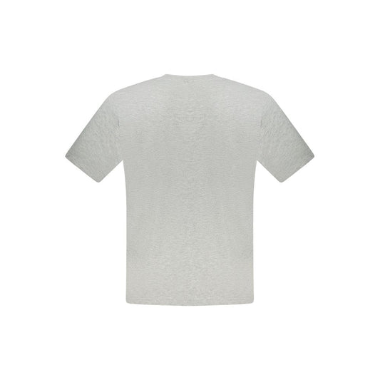 North Sails Grigio Cotton Men T-Shirt - ClickThatClicks 