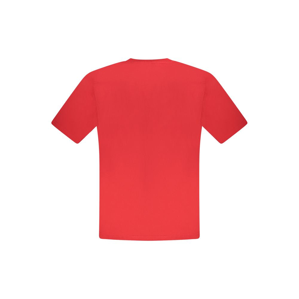 North Sails Rosso Cotton Men T-Shirt - ClickThatClicks 