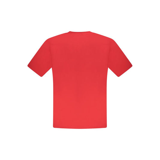 North Sails Rosso Cotton Men T-Shirt - ClickThatClicks 