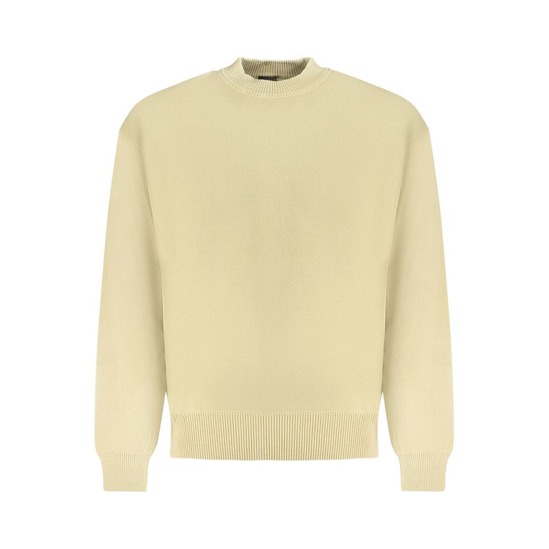 Hugo Boss Beige Cotton Men Sweater