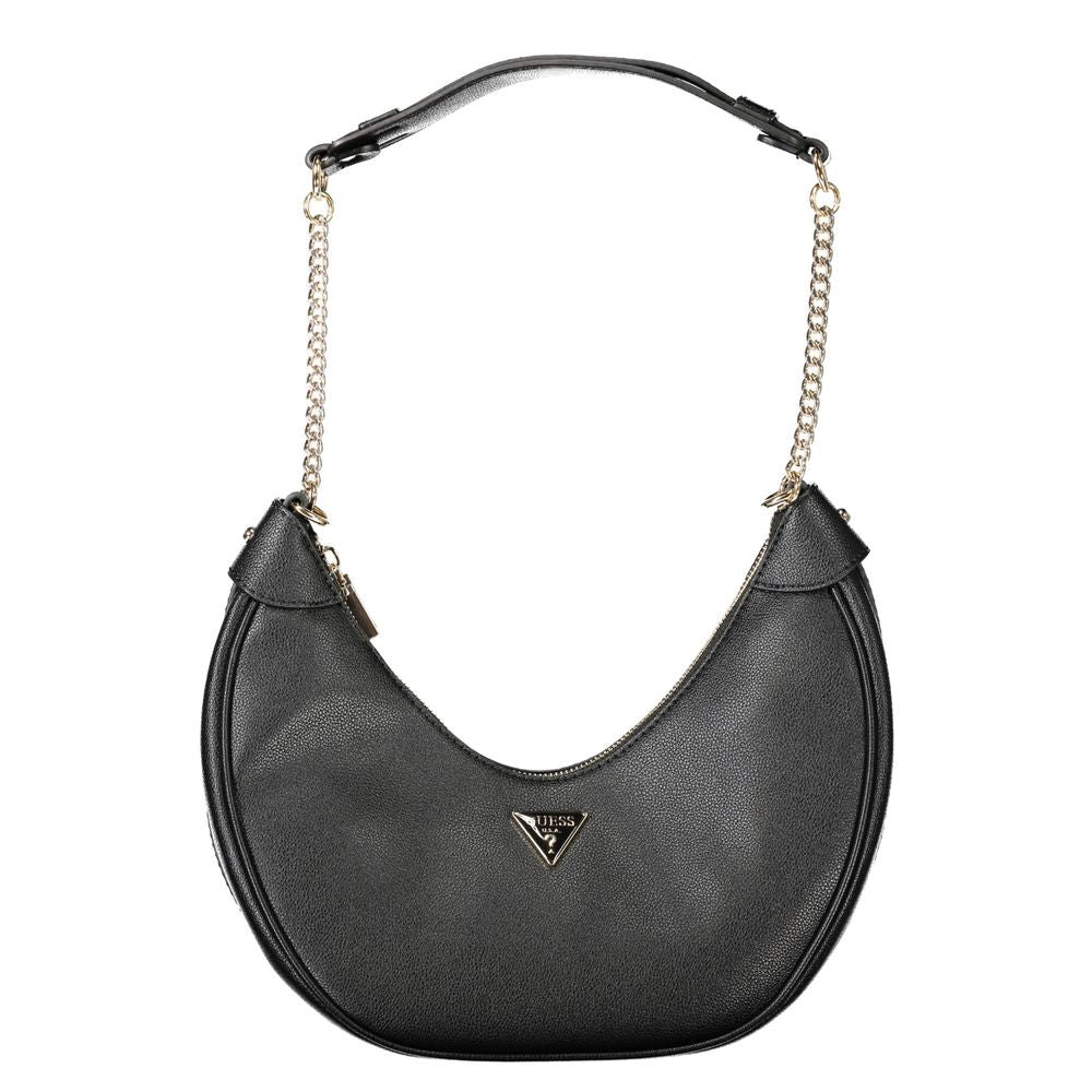 Guess Jeans Black Polyethylene Women Handbag - ClickThatClicks 