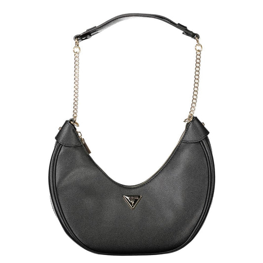 Guess Jeans Black Polyethylene Women Handbag - ClickThatClicks 