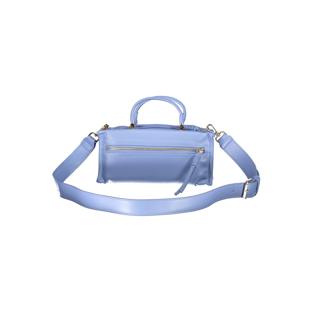 Mario Valentino Azzurro Polyurethane Women Handbag - ClickThatClicks 
