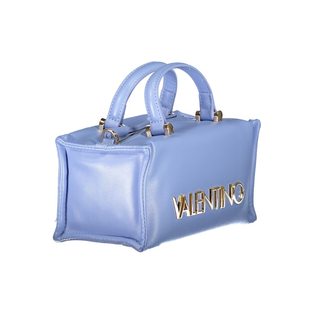 Mario Valentino Azzurro Polyurethane Women Handbag - ClickThatClicks 