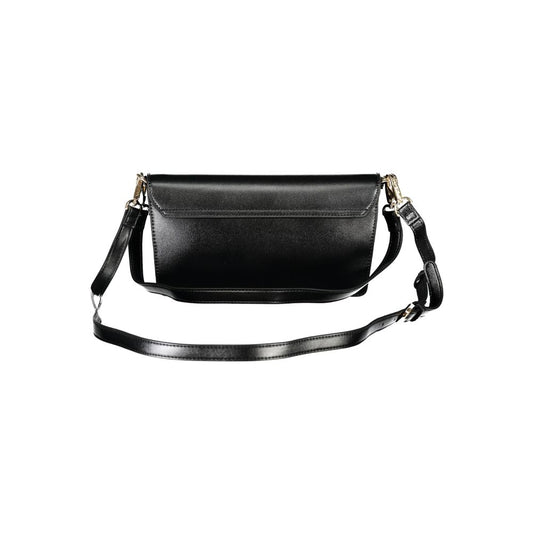 Mario Valentino Nero Poliuretano Women Handbag - ClickThatClicks 