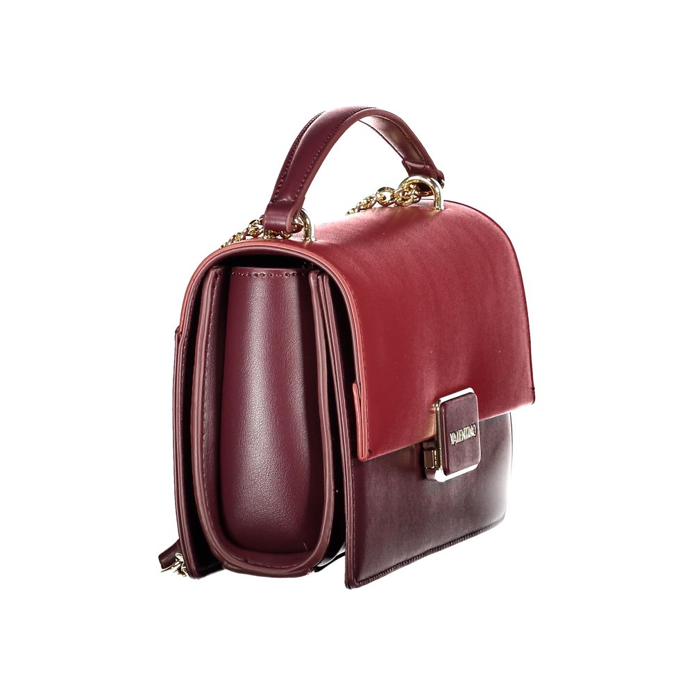 Mario Valentino "Rosso Poliuretano Women Shoulder Bag" - ClickThatClicks 