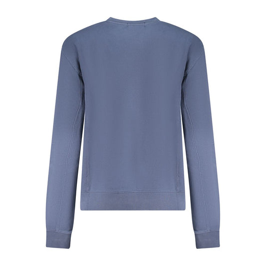 North Sails Blue Cotton Women Sweater - ClickThatClicks 