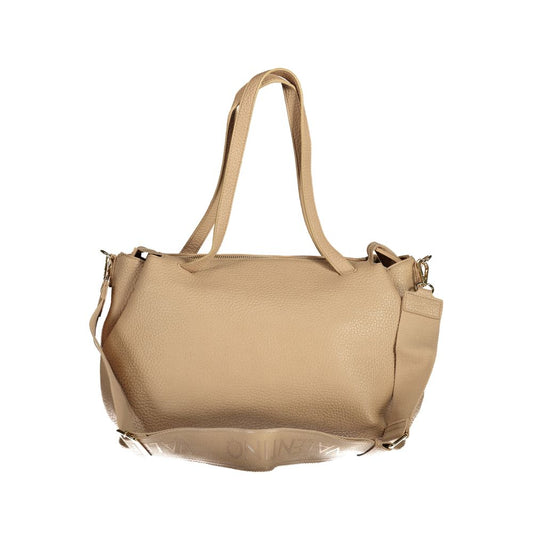 Mario Valentino Beige Polyurethane Women Handbag - ClickThatClicks 