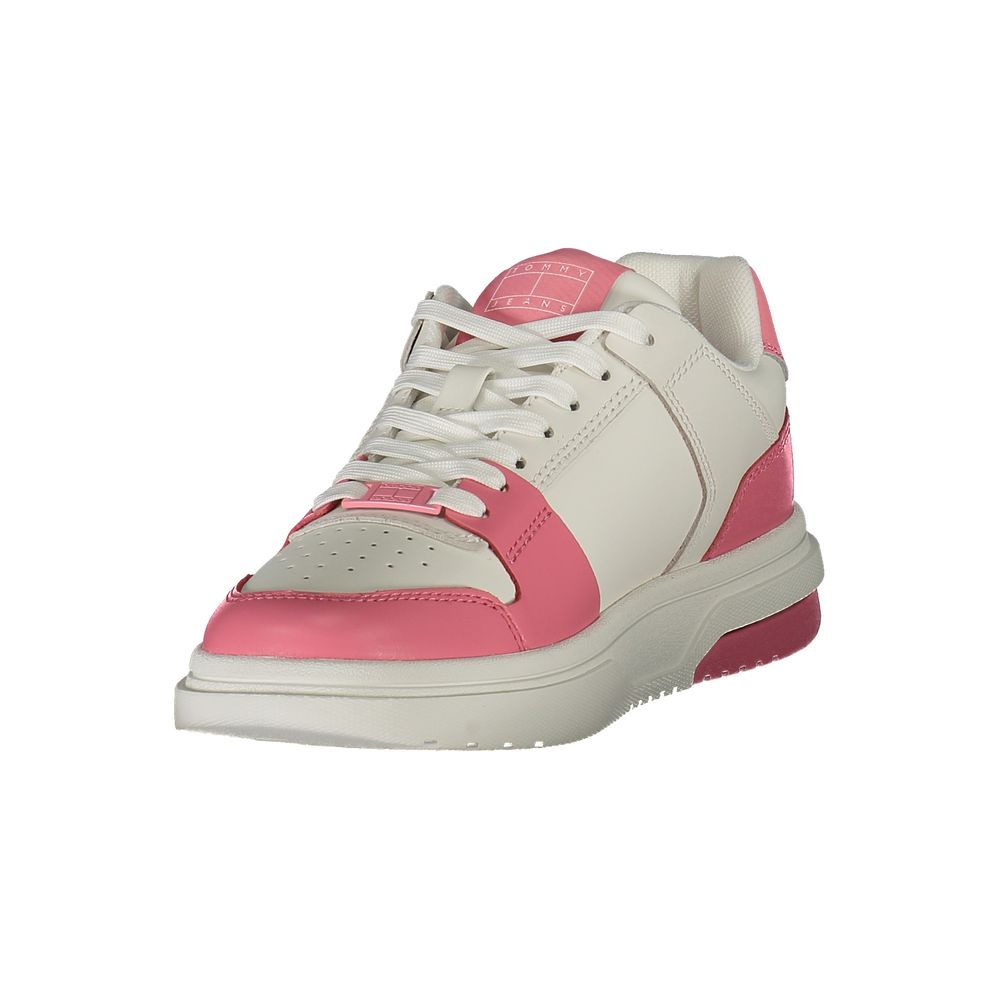 Tommy Hilfiger Rosa Poliuretano Donna Sneaker - ClickThatClicks 