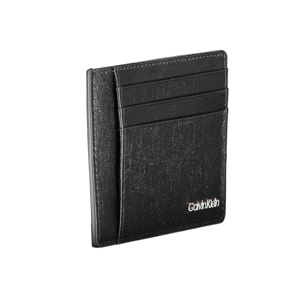 Calvin Klein Nero Polyurethane Men Wallet - ClickThatClicks 