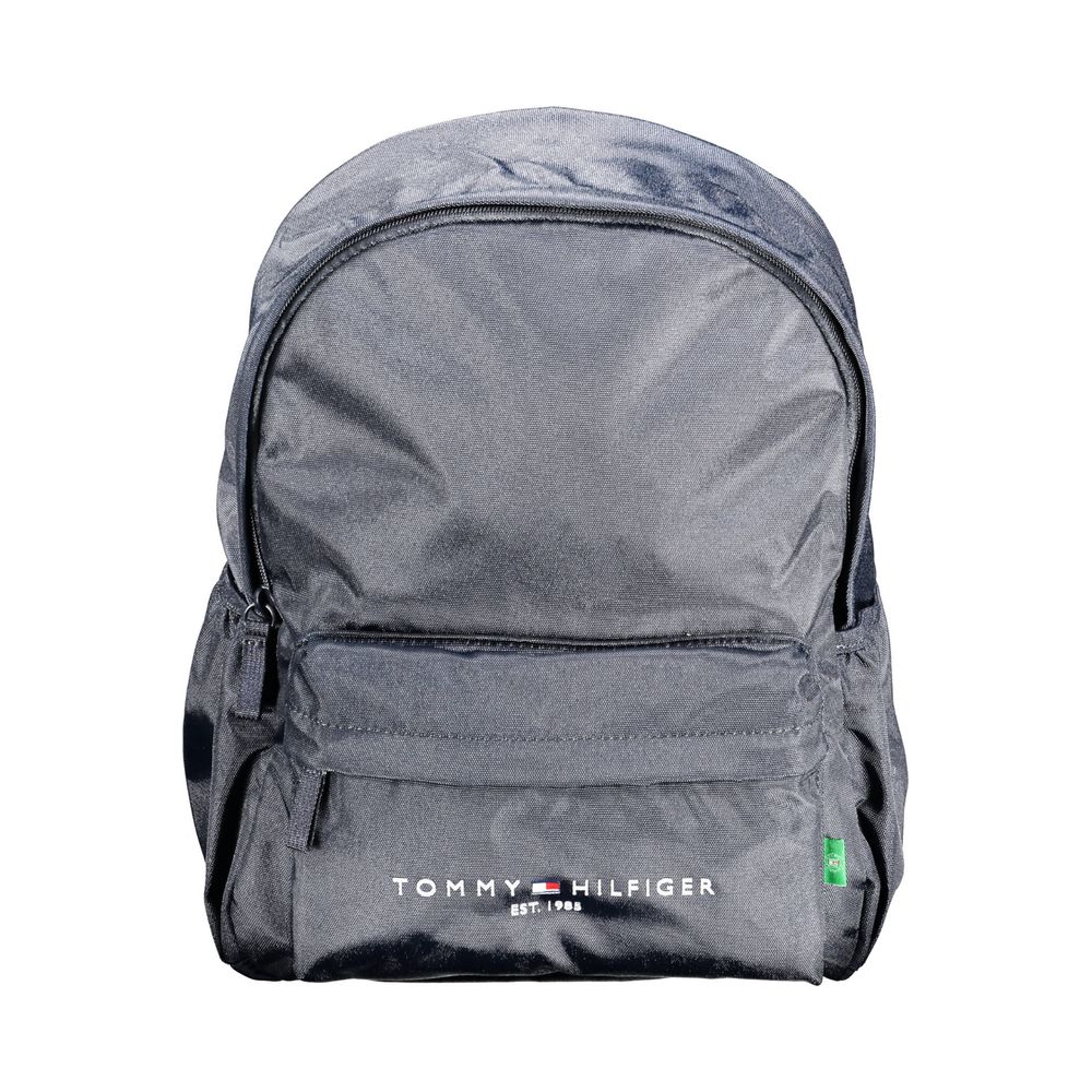 Tommy Hilfiger Blue Recycled Polyester Men's Backpack - ClickThatClicks 