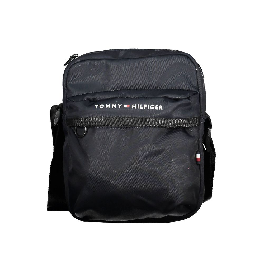 Tommy Hilfiger Blue Polyester Men's Shoulder Bag - ClickThatClicks 