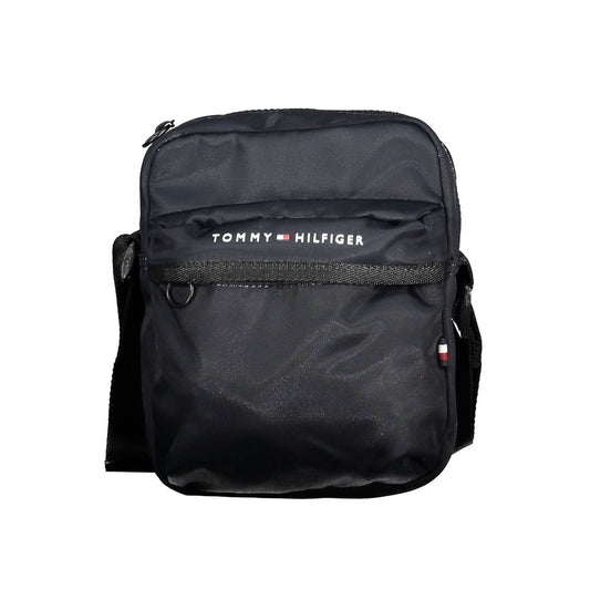 Tommy Hilfiger Blue Polyester Men's Shoulder Bag - ClickThatClicks 