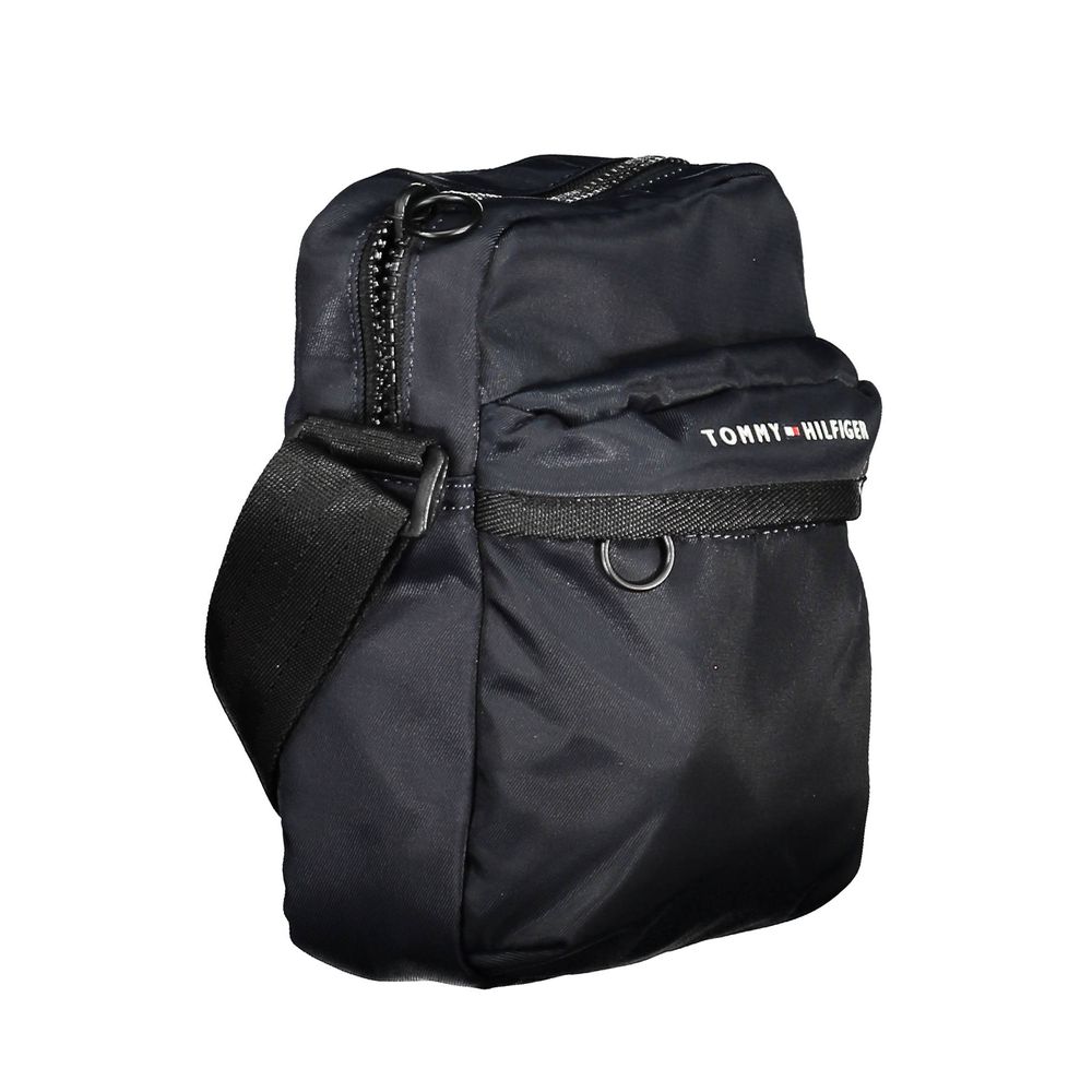 Tommy Hilfiger Blue Polyester Men's Shoulder Bag - ClickThatClicks 