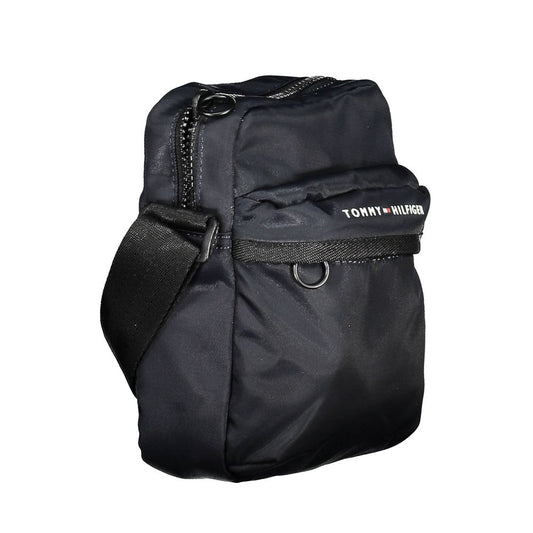 Tommy Hilfiger Blue Polyester Men's Shoulder Bag - ClickThatClicks 