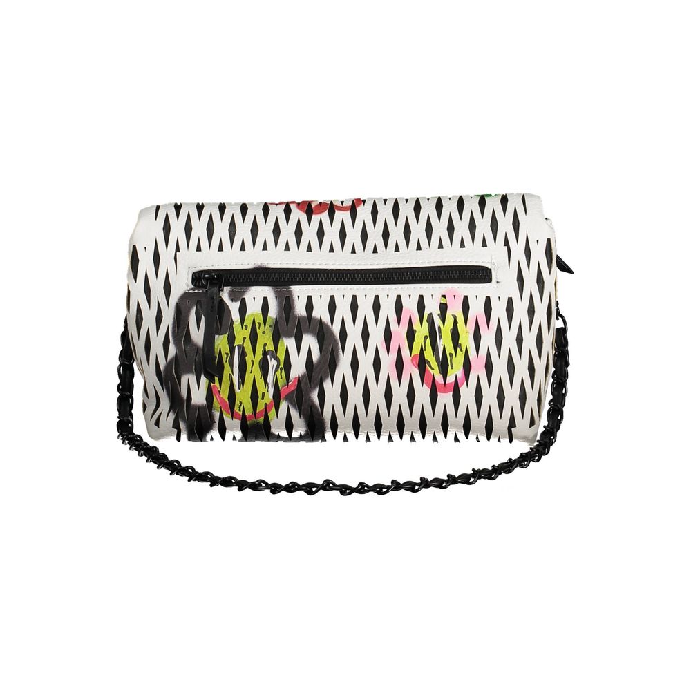Desigual White Polyurethane Women Handbag - ClickThatClicks 