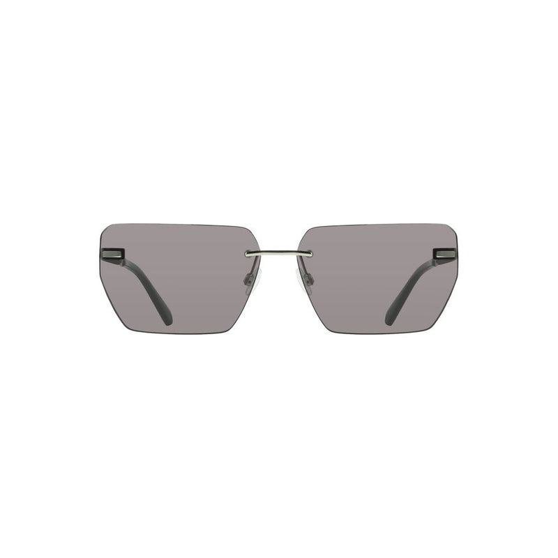 Calvin Klein Gray Metal Sunglass