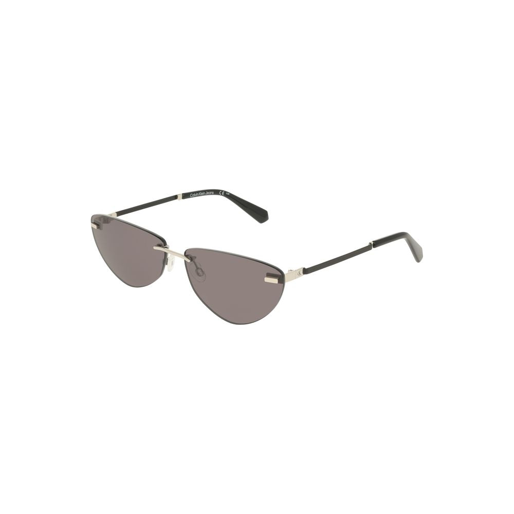 Calvin Klein Black Metal Women Sunglass - ClickThatClicks 