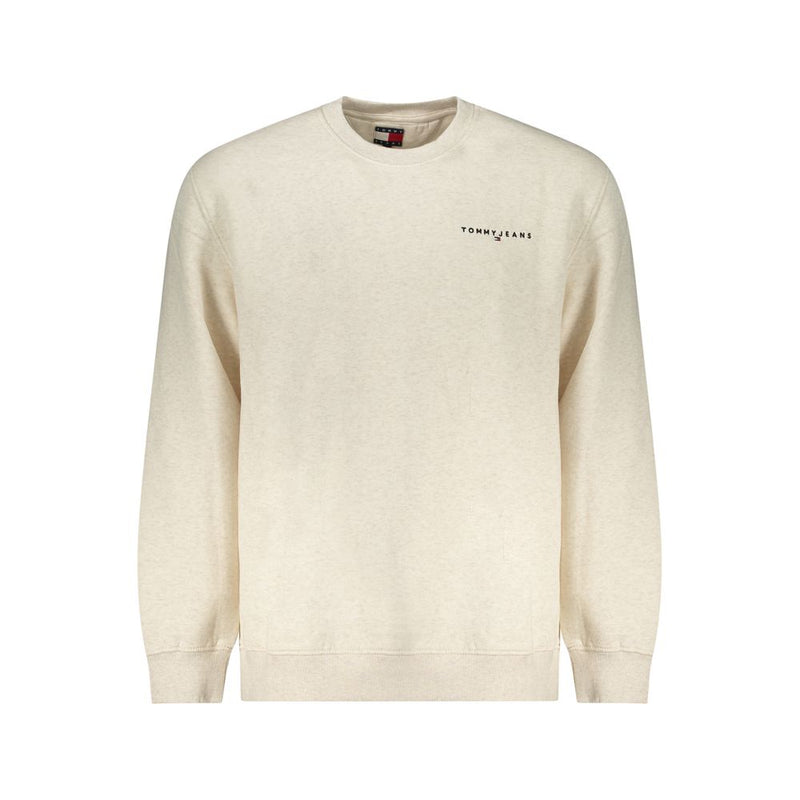 Tommy Hilfiger Beige Cotton Men Sweater