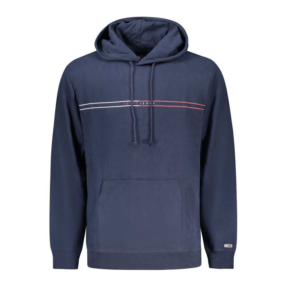 Tommy Hilfiger Blue Cotton Men Sweatshirt - ClickThatClicks 
