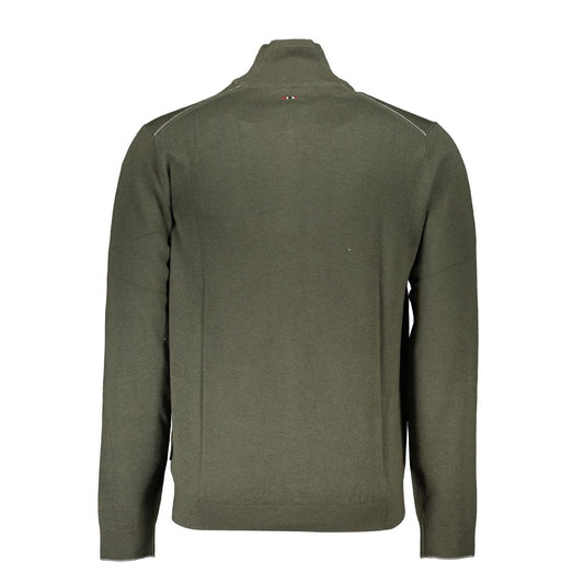Napapijri Green Fabric Men Sweater - ClickThatClicks 