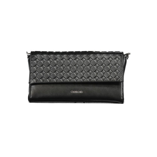 Calvin Klein "Black Polyester Women Shoulder Bag" - ClickThatClicks 