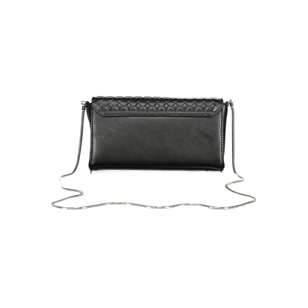 Calvin Klein "Black Polyester Women Shoulder Bag" - ClickThatClicks 