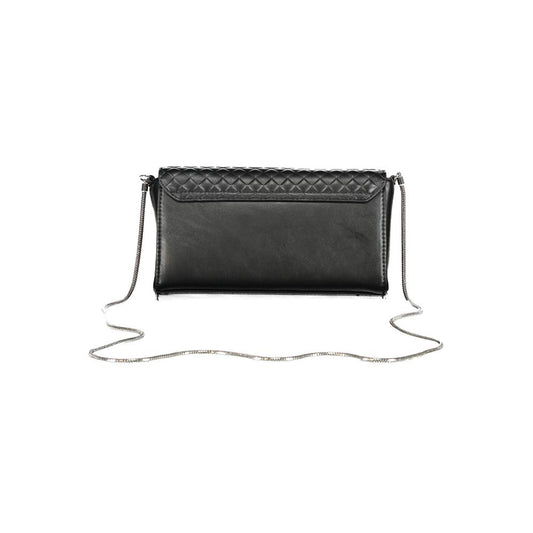 Calvin Klein "Black Polyester Women Shoulder Bag" - ClickThatClicks 
