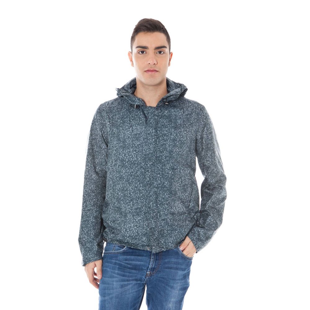 Calvin Klein Grigio Polyamide Men's Jacket - ClickThatClicks 