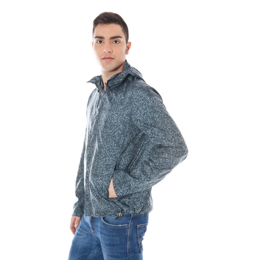 Calvin Klein Grigio Polyamide Men's Jacket - ClickThatClicks 