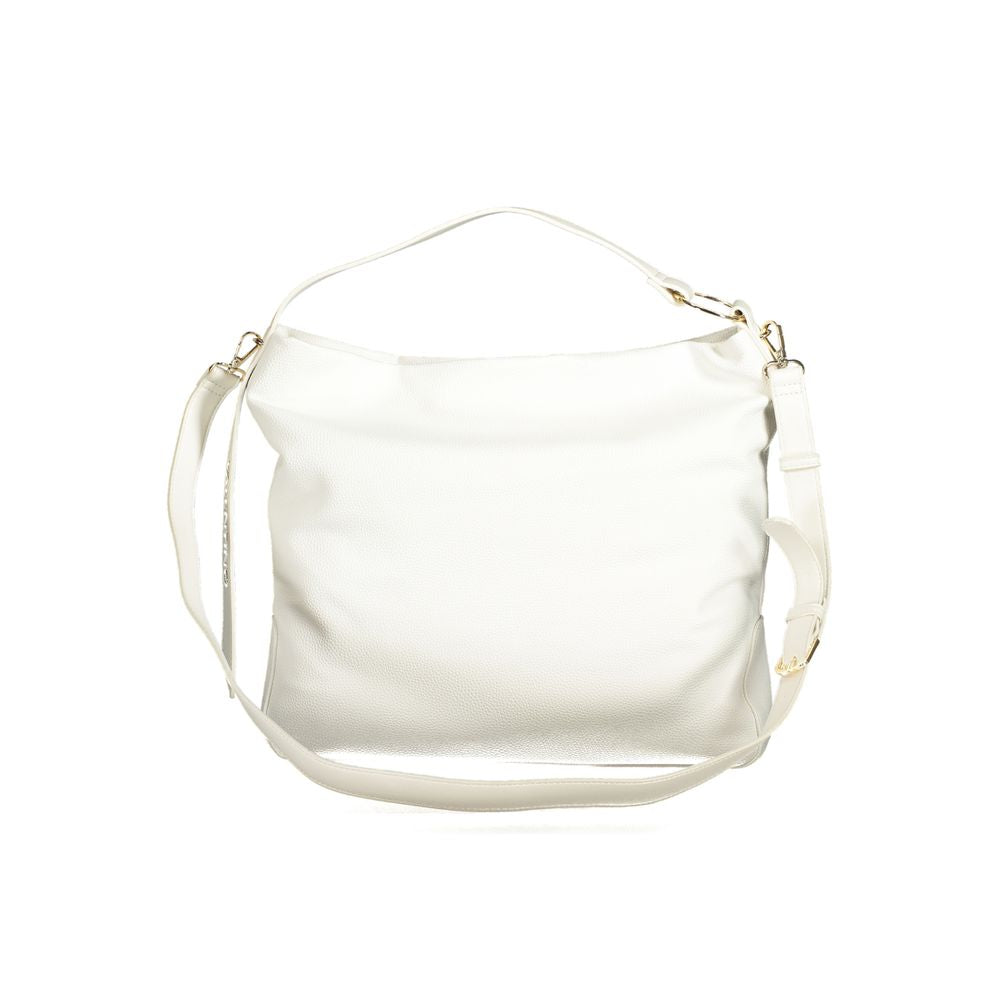 Mario Valentino Bianco Poliuretano Women Handbag - ClickThatClicks 