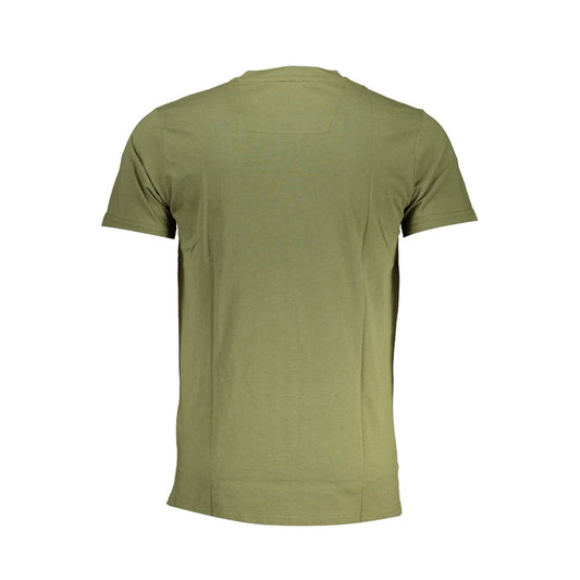Cavalli Class Verde Cotton Men T-Shirt - ClickThatClicks 