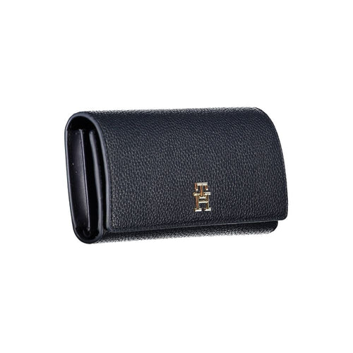 Tommy Hilfiger Blue Polyurethane Women Wallet - ClickThatClicks 