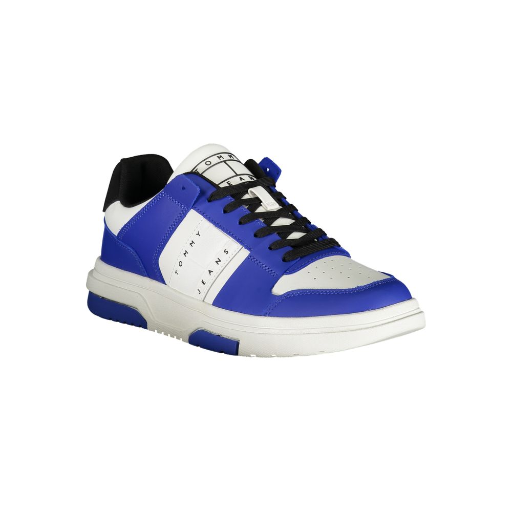 Tommy Hilfiger Blue Polyethylene Men Sneaker - ClickThatClicks 