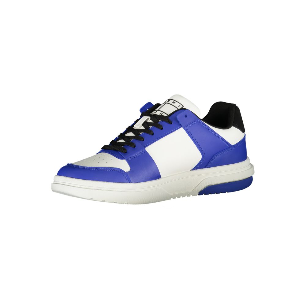 Tommy Hilfiger Blue Polyethylene Men Sneaker - ClickThatClicks 