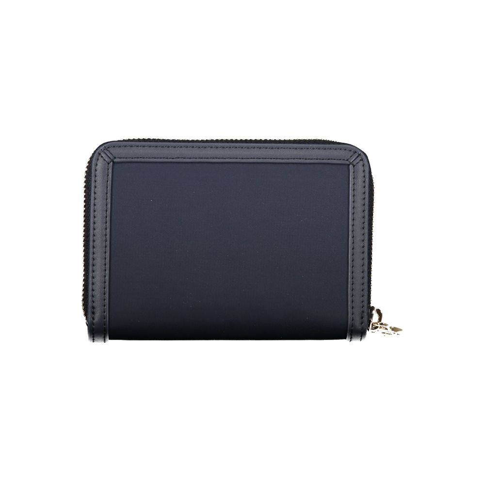Tommy Hilfiger Blue Polyester Women Wallet - ClickThatClicks 